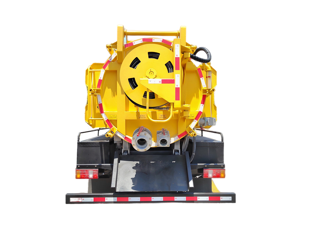 HOWO 8 cbm combination jetter truck