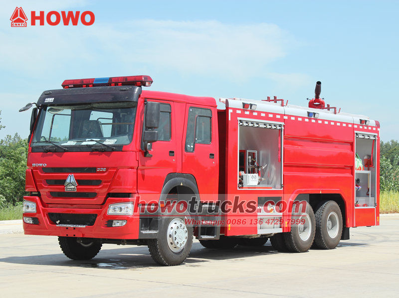 HOWO fire rescue truck