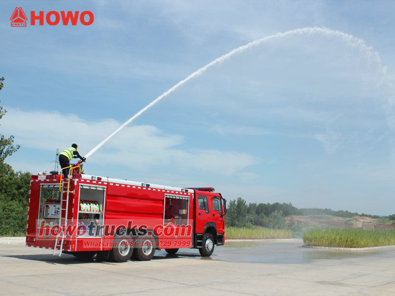 HOWO fire rescue truck