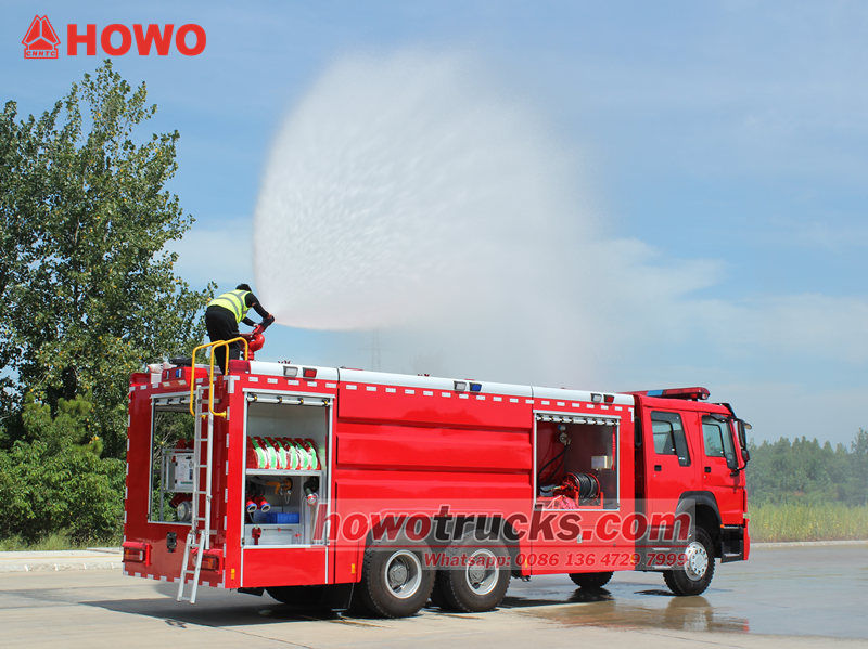 HOWO 6x4 fire truck
