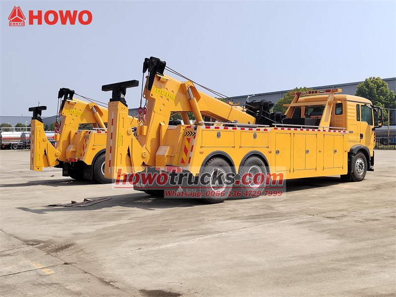 HOWO 20tons road rescue towing truck