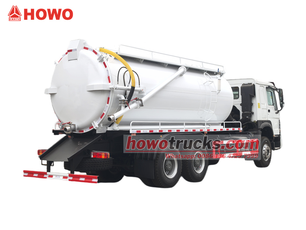 HOWO 15000 Liters sewage suction truck
