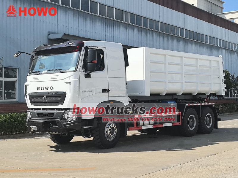 HOWO 20tons hook loader truck