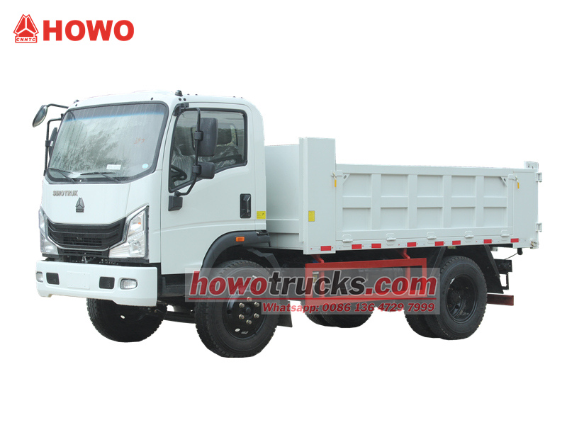 howo 4x4 off road light dumper
