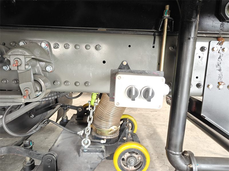 HOWO 12CBM street road sweeping truck