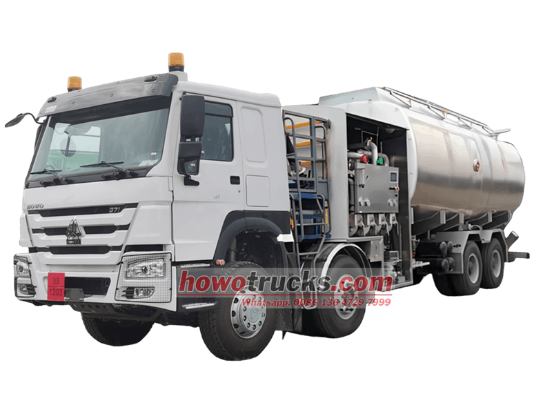 Trak ng Pag-refuel ng Sasakyang Panghimpapawid ng Howo