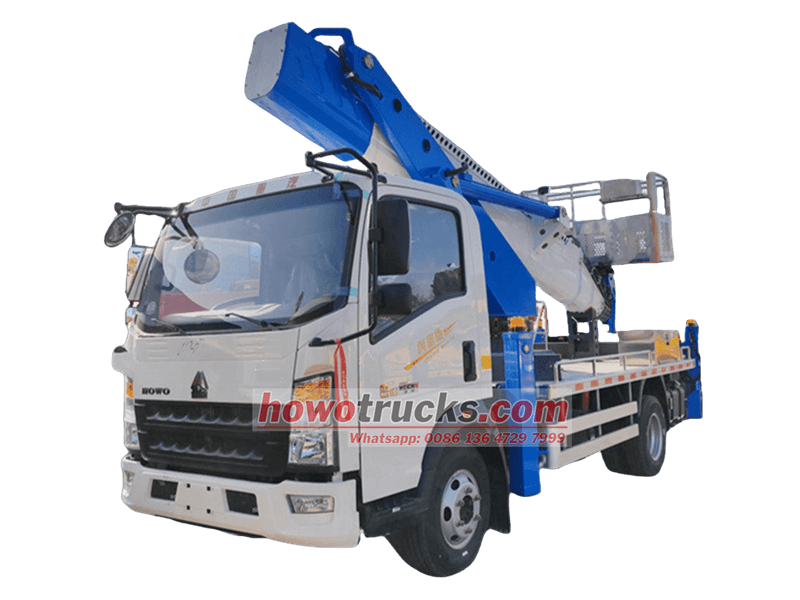 Trak ng Manlift ng Howo