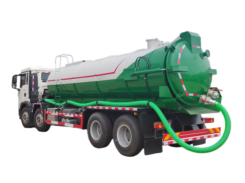 SINOTRUK HOWO TX 25000L vacuum pump truck
