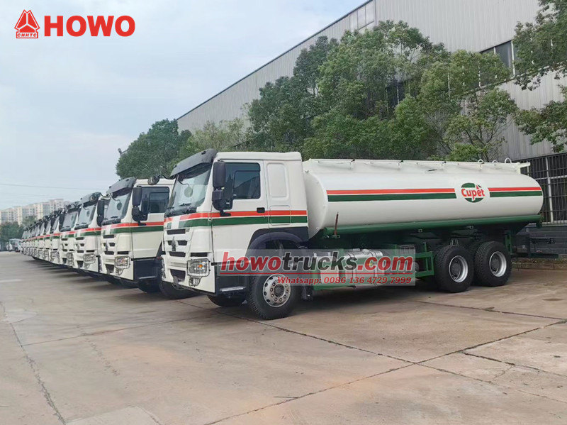 HOWO 10 wheeler fuel trucks