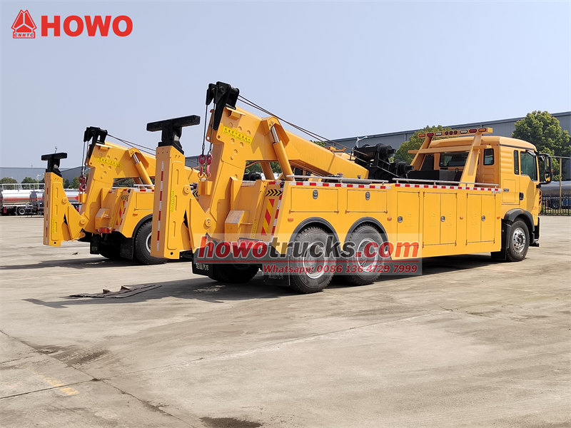 SINOTRUK HOWO 6×4 recovery trucks for export