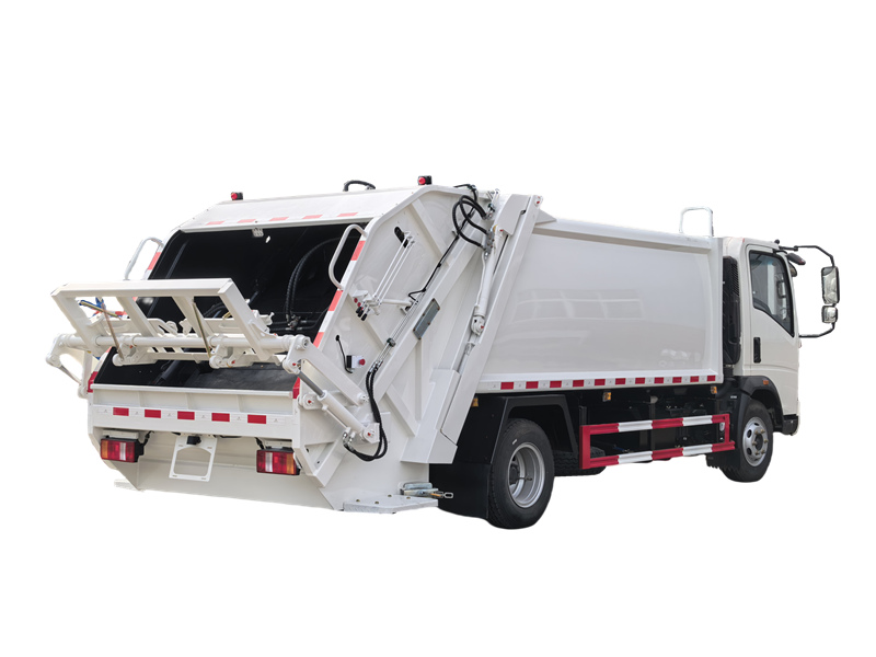 HOWO 4×2 truck mounted garbage compactor
