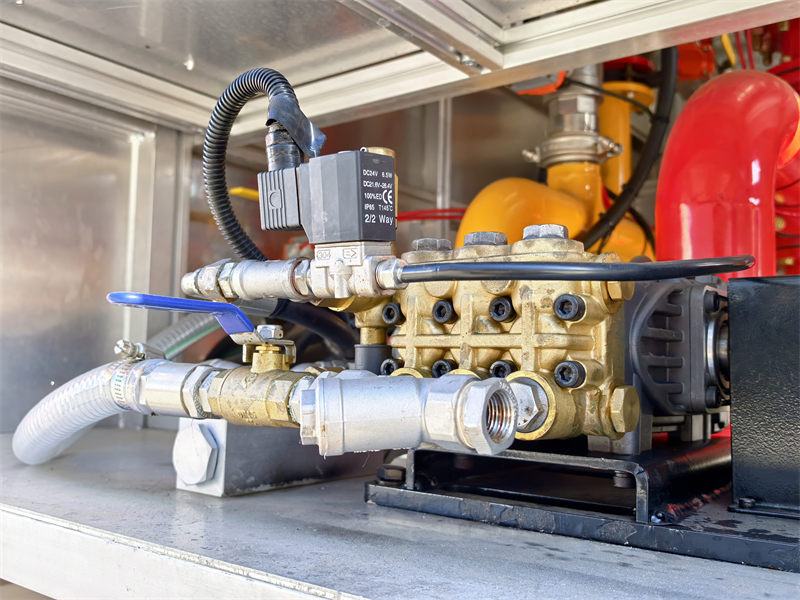 Howo fire foam tank truck