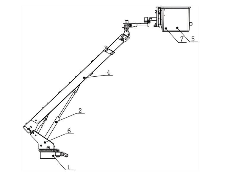 Howo aerial platform truck