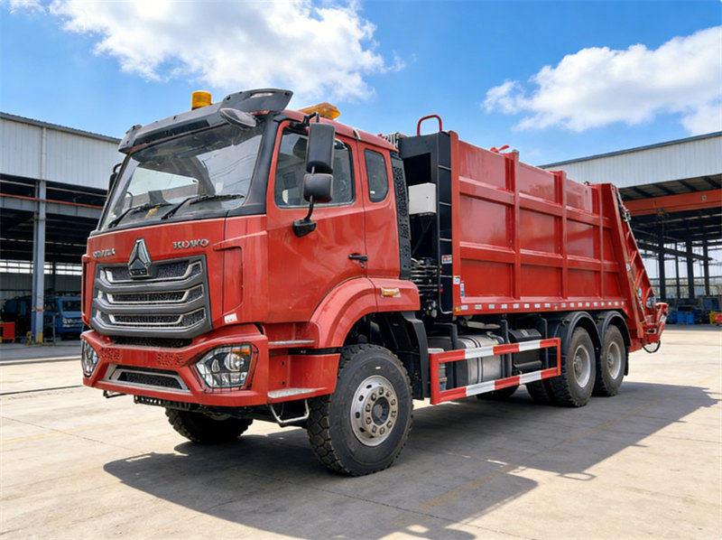 HOWO 6×4 back loader garbage truck HOWO 6×4 back loader garbage truck