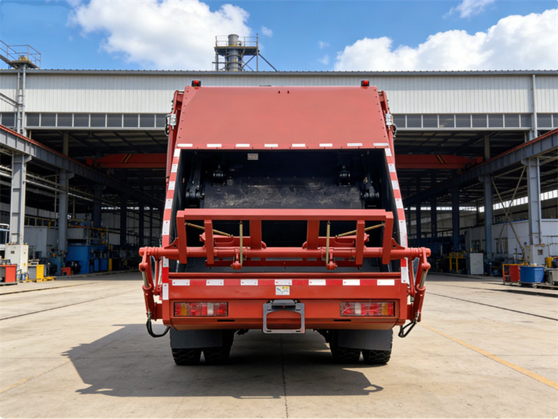 HOWO NX heavy waste compactor truck HOWO NX heavy waste compactor truck