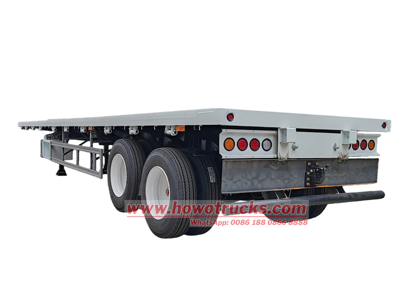 Flatbed semi-trailer