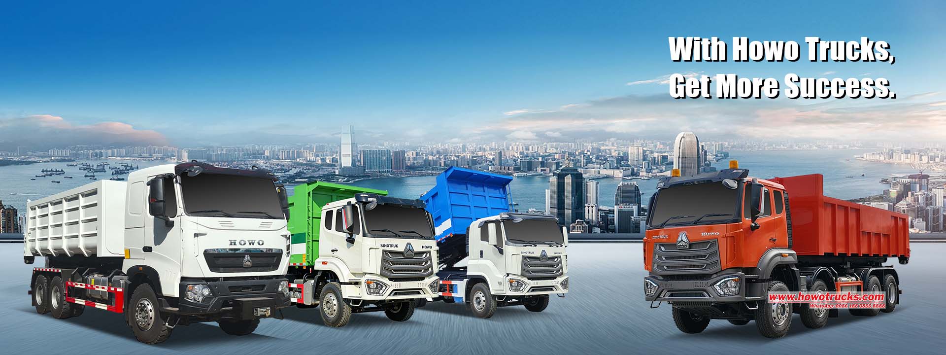 Tagapagtustos ng mga trak ng hook loader ng Howo, nagbibigay ng howo 10 Tonelada, 15 Tonelada, 20 Tonelada, 25 Tonelada arm roll on roll off truck