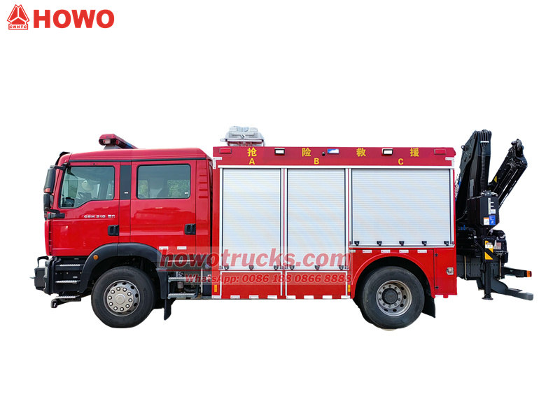 Howo TX fire rescue truck Howo TX fire rescue truck