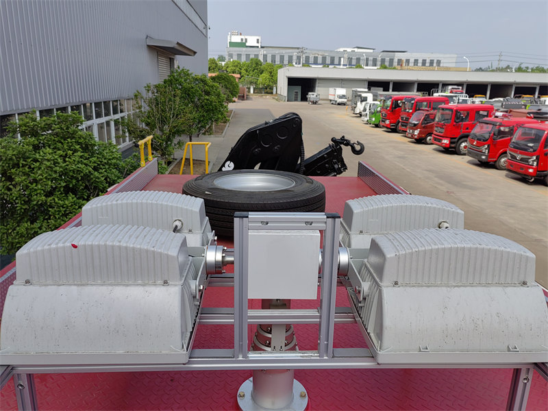 Howo fire lighting truck