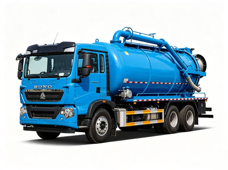 Howo Dry Vacuum Truck