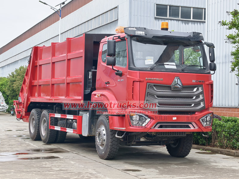 Howo heavy garbage compactor truck Howo heavy garbage compactor truck