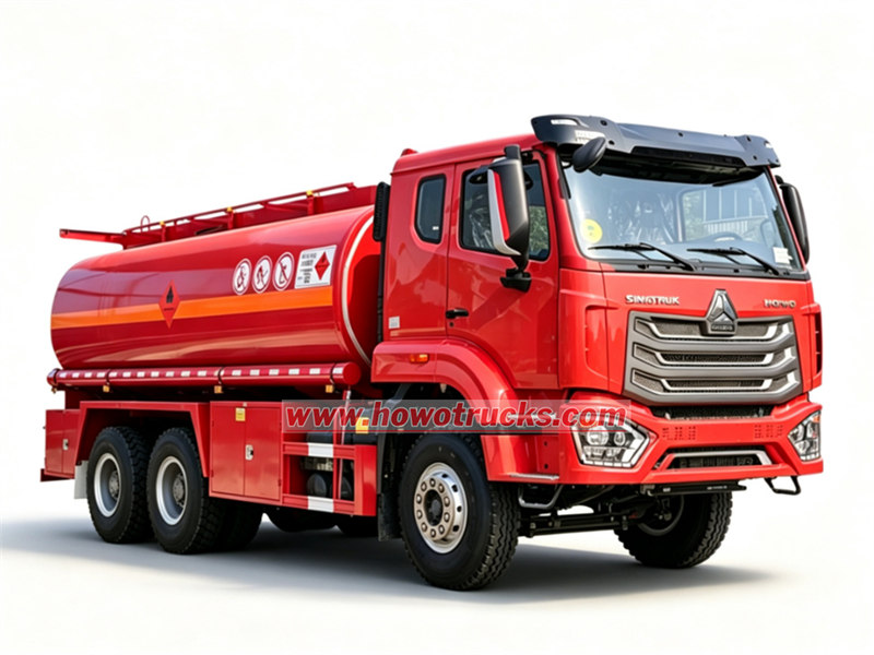 &nbsp;HOWO 6x4 fuel tank truck