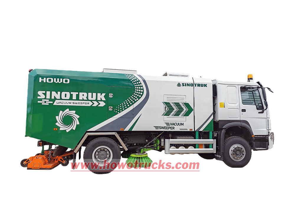 2026 year HOWO municipal street vacuum sweeper truck
